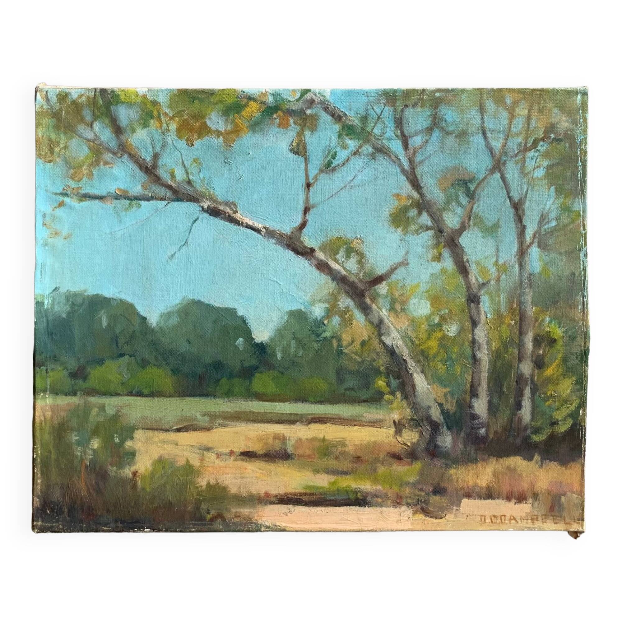 Old painting D.G. Campbell