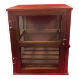 Ancien petit garde manger en bois grillage