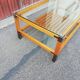 Table basse vintage Pierre Vandel Paris
