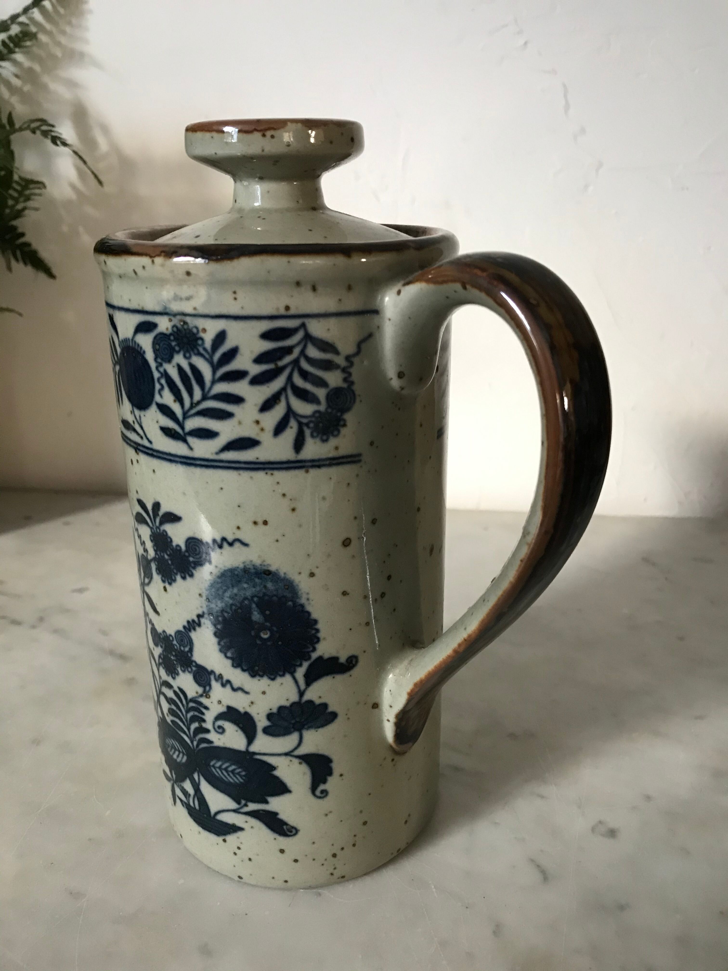 Vintage sandstone coffee maker