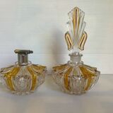 Perfume bottles and art deco spray