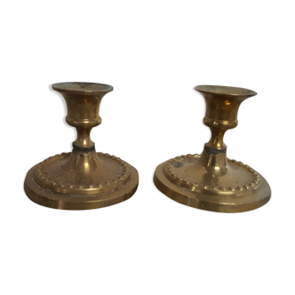 Vintage brass candlesticks