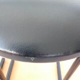 Paire de tabouret de bar post-moderne, Amisco, années 80