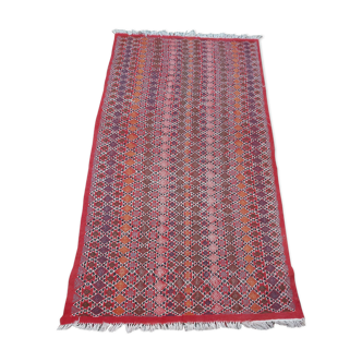 Handmade diamond red carpet 100x200cm