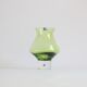 Space age green vase by Bo Borgstrom for Aseda Sweden 1960s