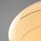 Mid-Century Modern Italian Yellow Glass and Brass Pendant Lamp, 1960s