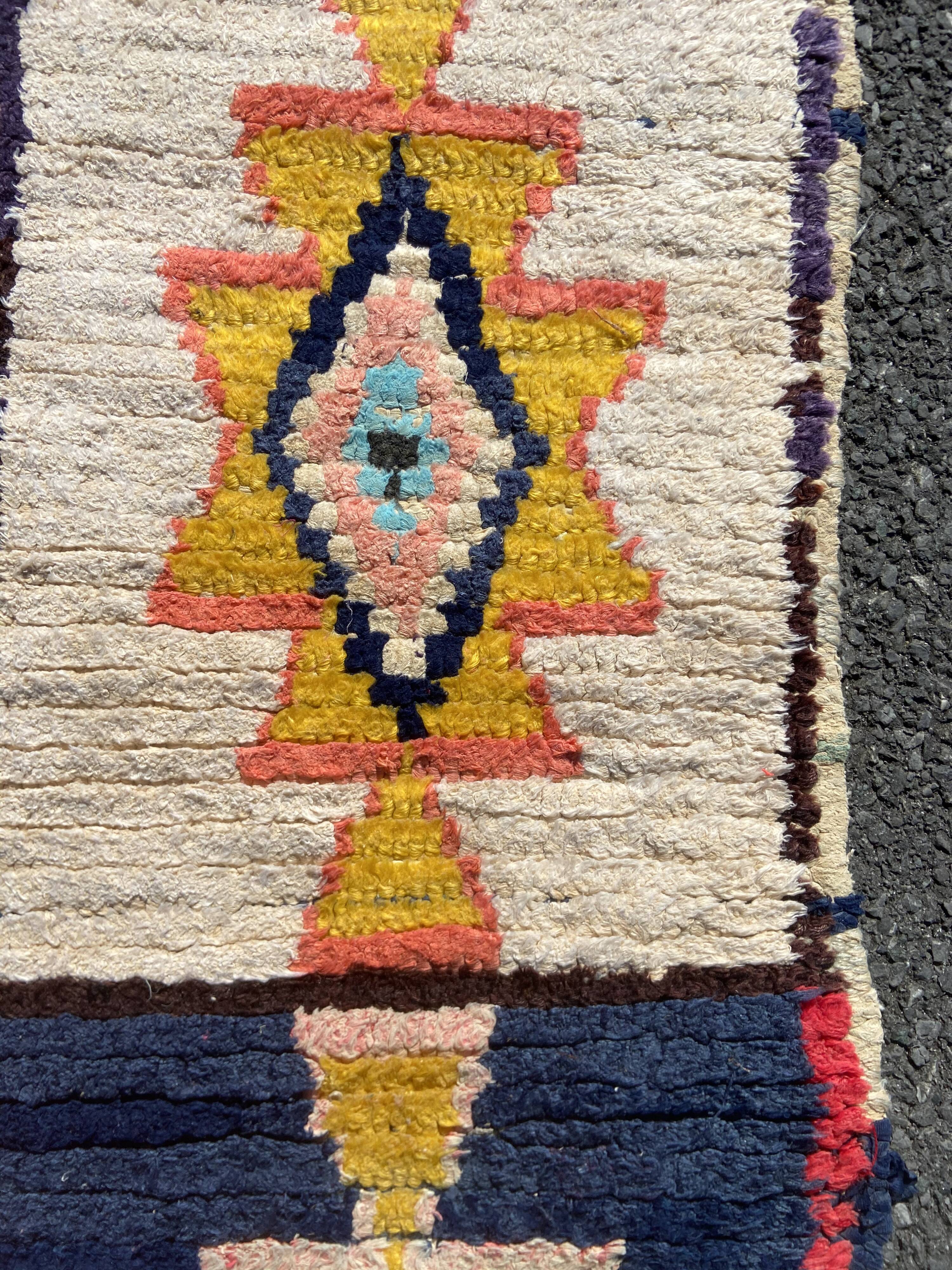 Boucherouite carpet 85x185 cm