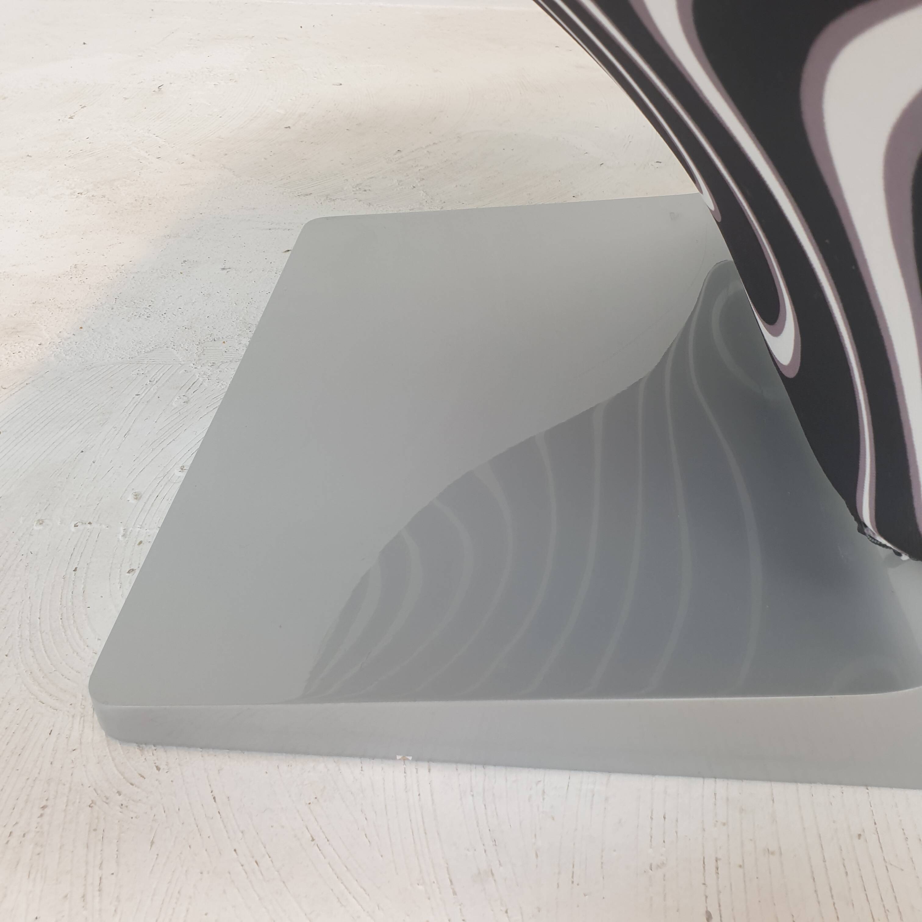 Ribbon Chair With Ottoman by Pierre Paulin for Artifort, 1990's