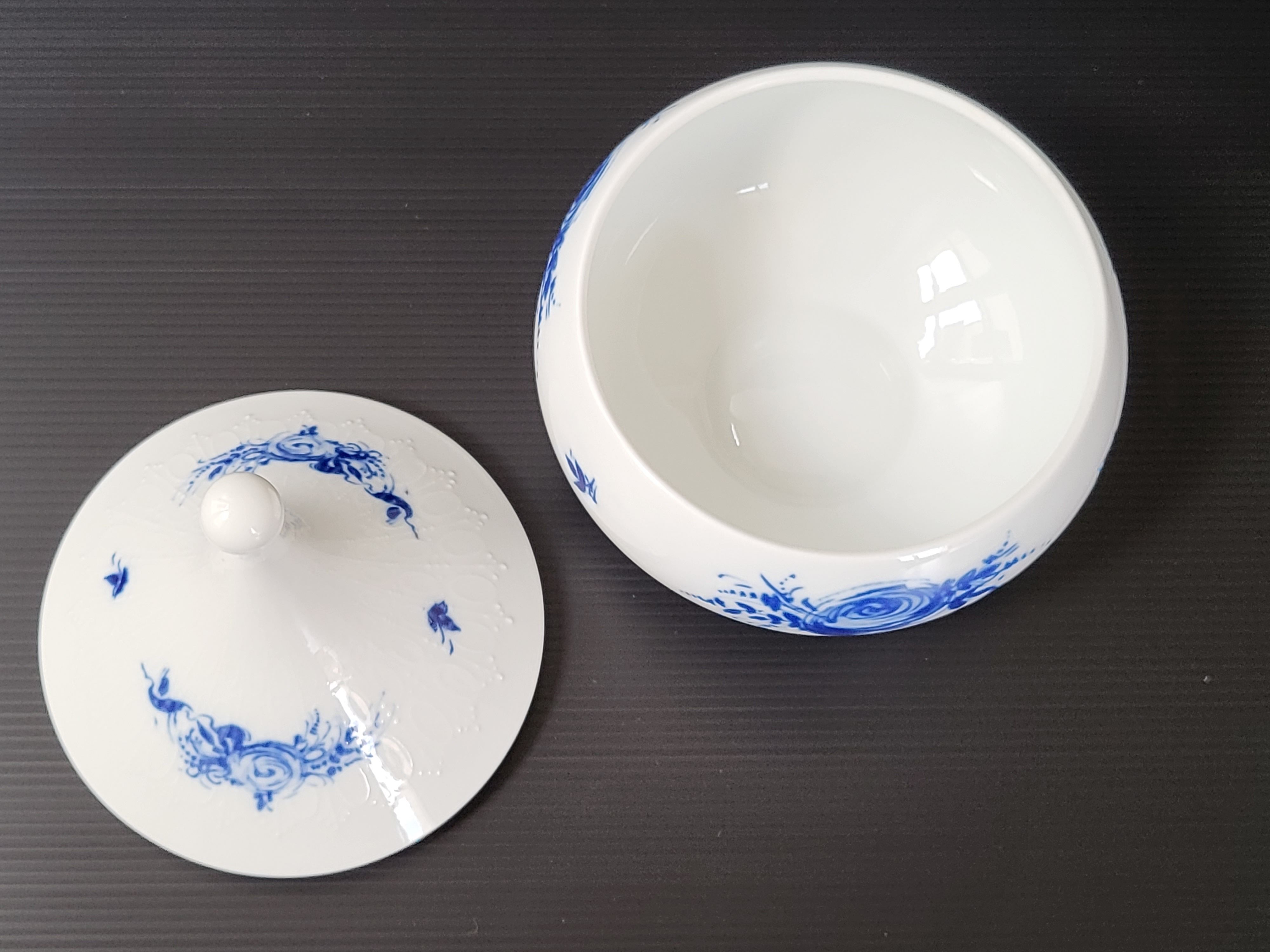 Bonbonnière Rosenthal vintage 1960 by Bjorn Wiinblad