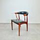 BA113 - Armchair in Teak and Leather by Johannes Andersen
