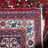 Antique Persian Qashqai rug 106cm x 152cm 1920s - 1C1242