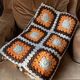 Granny square bedspread