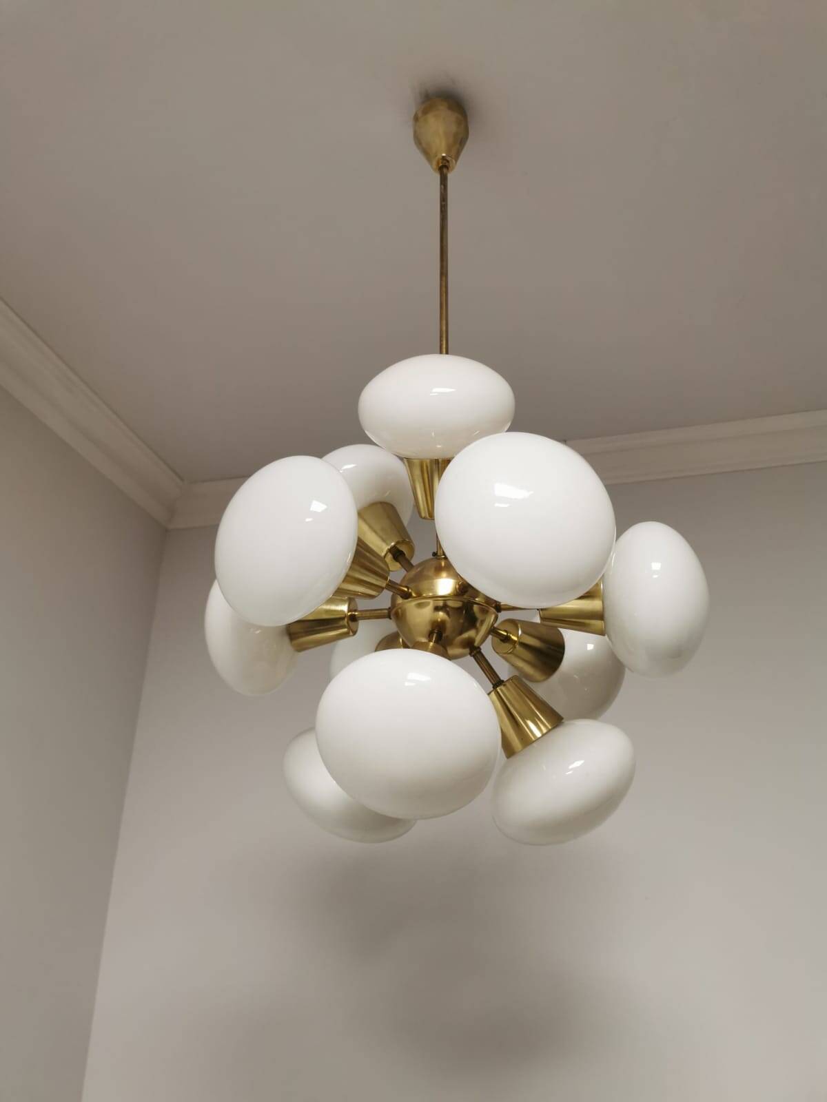 Sputnik Chandelier from Kamenický Šenov