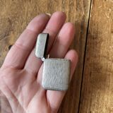 Pyrogène ancien, boîte à feu, porte allumettes en argent massif
