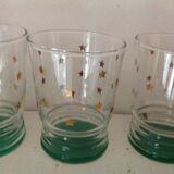 Set of 6 vintage glasses