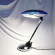 Adjustable chrome metal UFO lamp, space age, UFO, Aluminor, France, 1980.