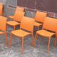 Chaises de jardin empilables (Lot de 11 chaises)