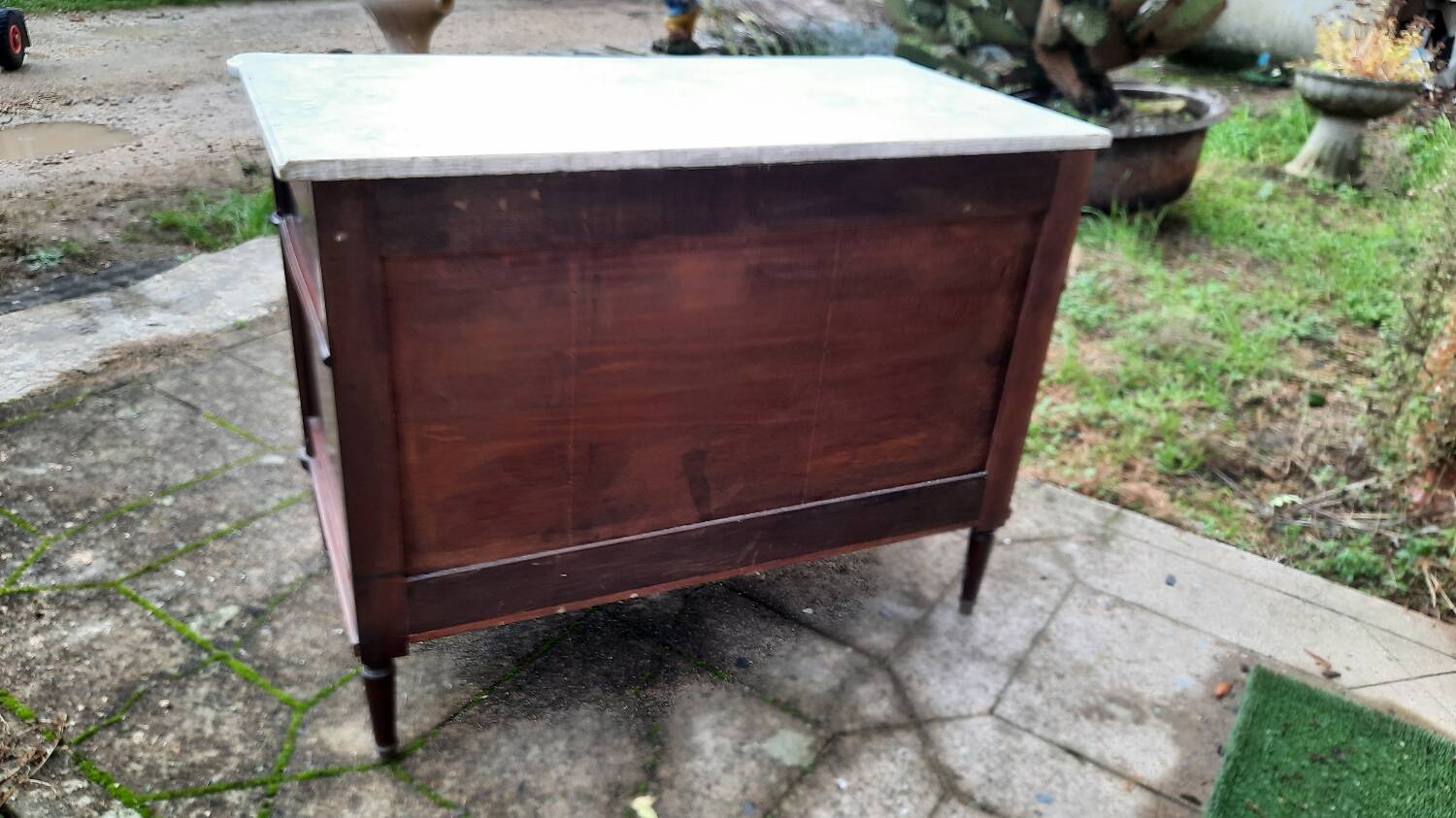 Empire style chest of drawers