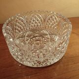 Large crystal salad bowl