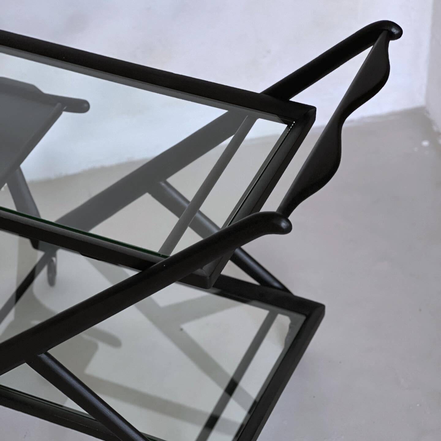 Serving Trolley by Cesare Lacca for Cassina, Vintage Bar Cart, Italian Design