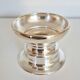 Antique silver candle holder.