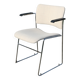4 DAVID ROWLAND armchairs in mottled white