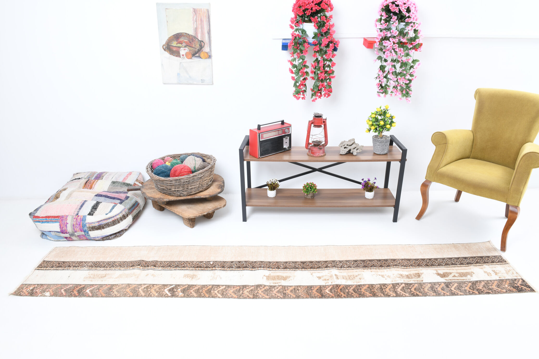 Handmade Wool Runner Rug