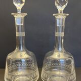Pair of antique decanters
