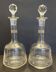 Pair of antique decanters
