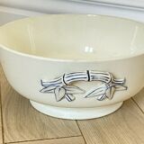 Salad bowl in Faience de Sarreguemines