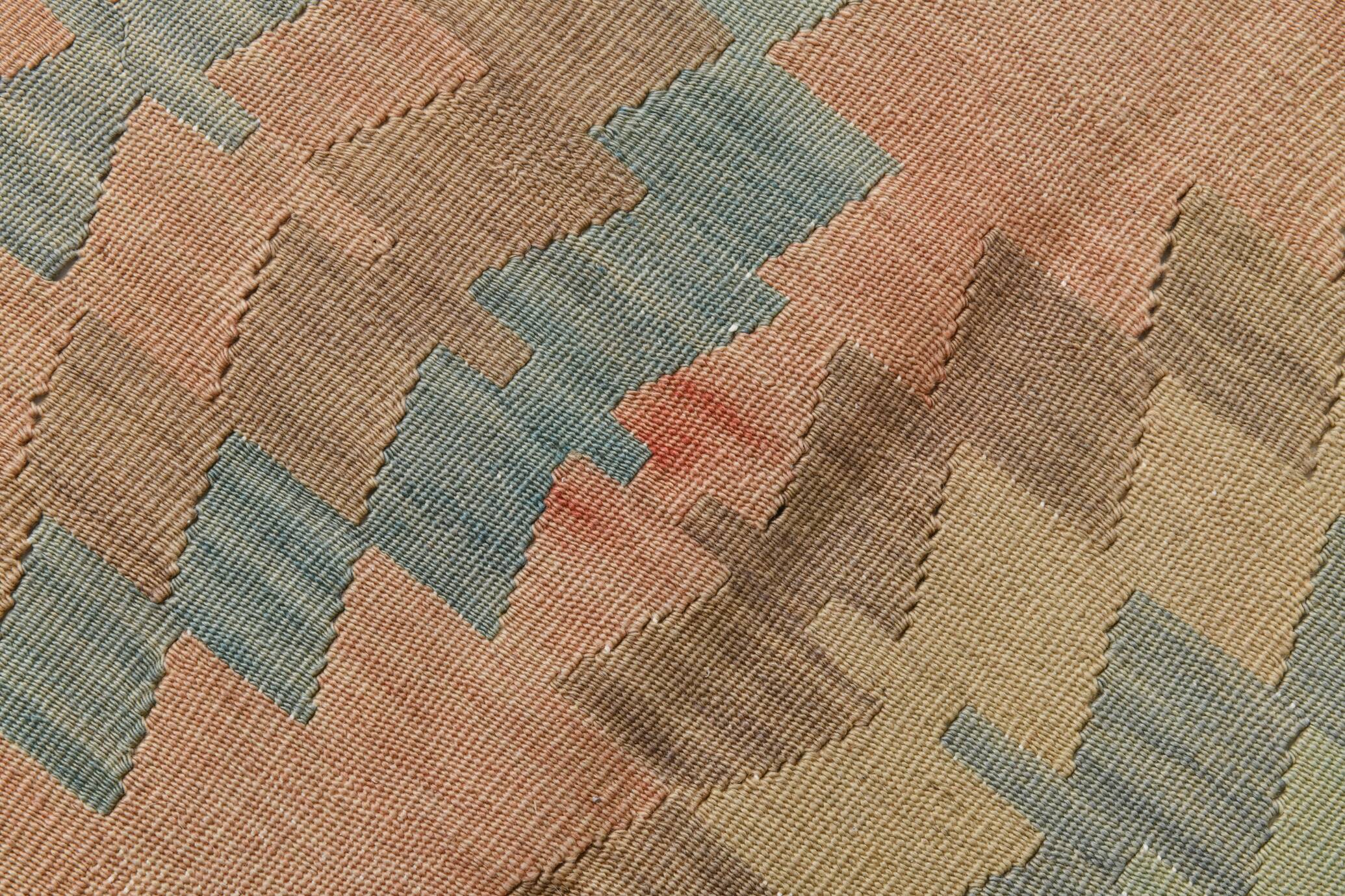 6x10 Kilim Turkish Nomadic Design Kilim Rug, 181x312 Cm