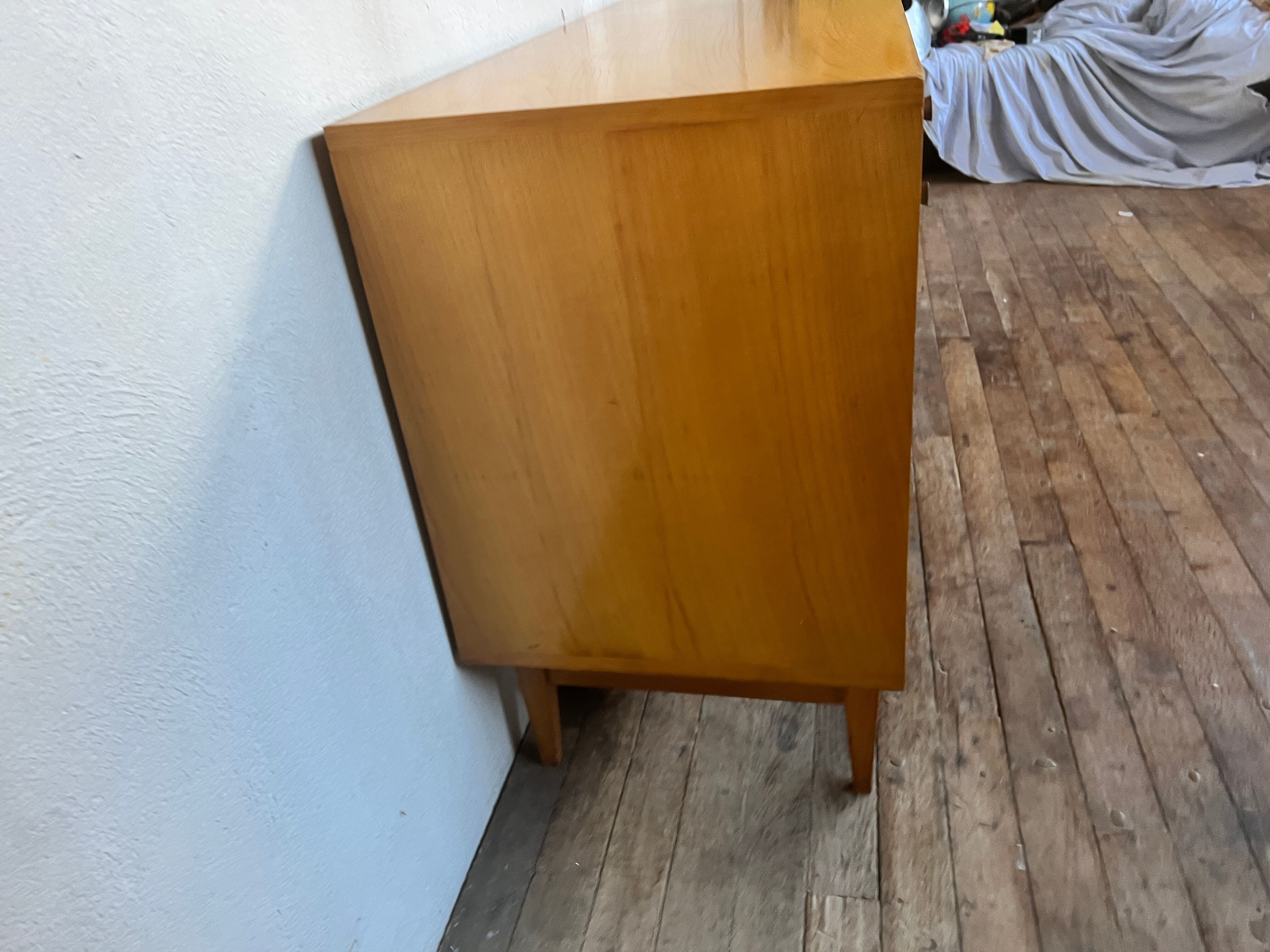 Enfilade en érable 1950 Vintage