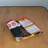 Torchon calendrier 1987 - neuf - vintage