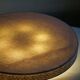Mid-century Scandinavian Swedish, Ceiling light / Wall sconce in linen, 1950s