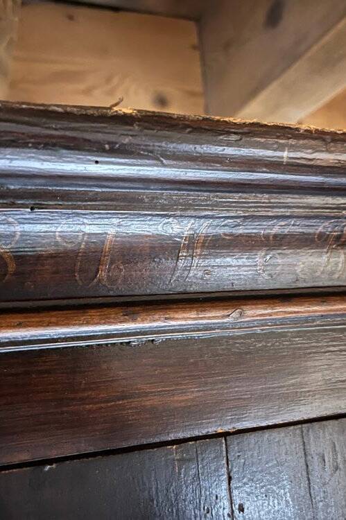 Armoire de cuisine du Valais XIXème