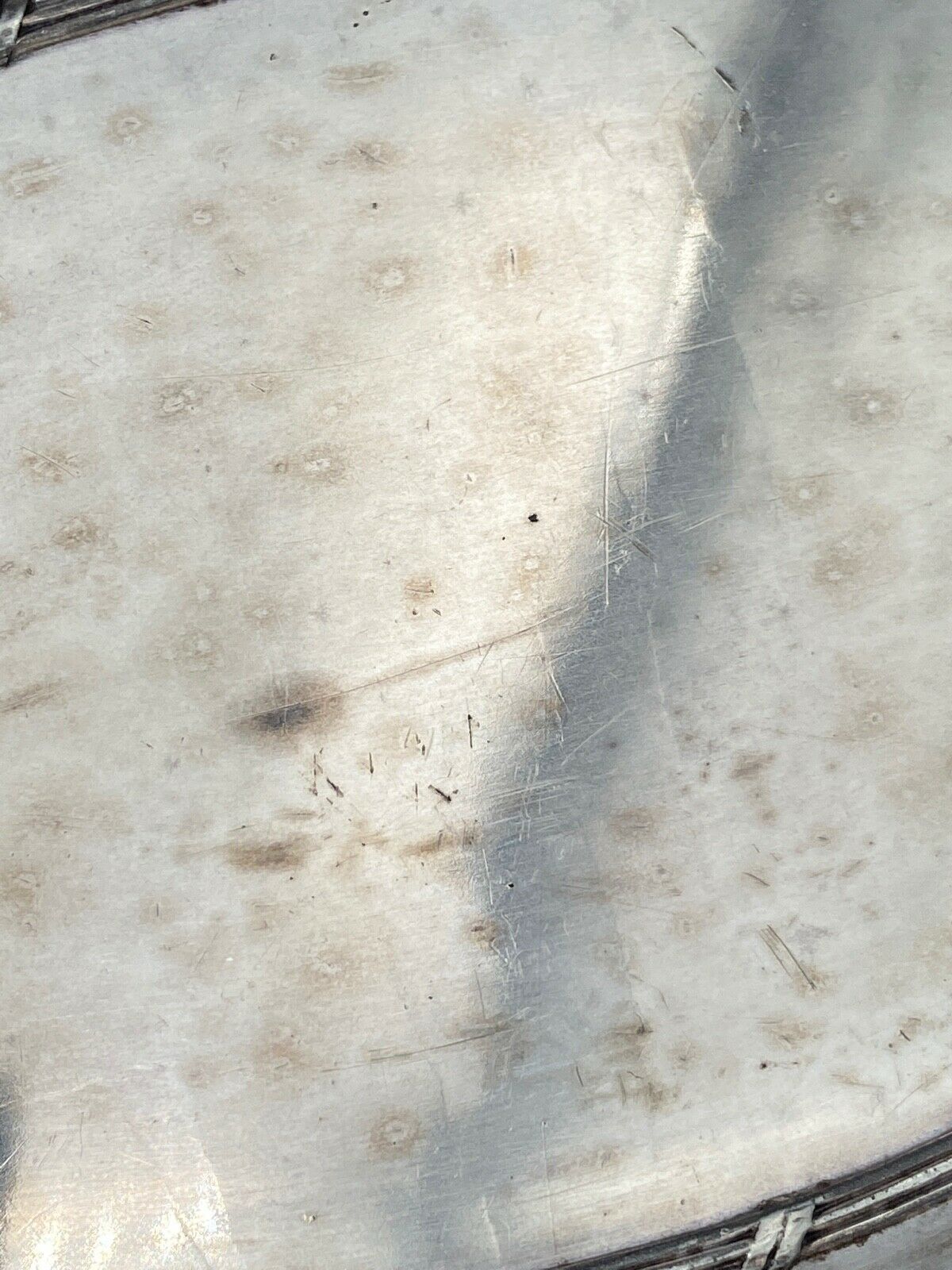 Silver metal panetiere louis xvi style 1900 goldsmith gallia 5401