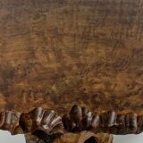 Biomorphic brutalist organic side table, Dutch 1960s