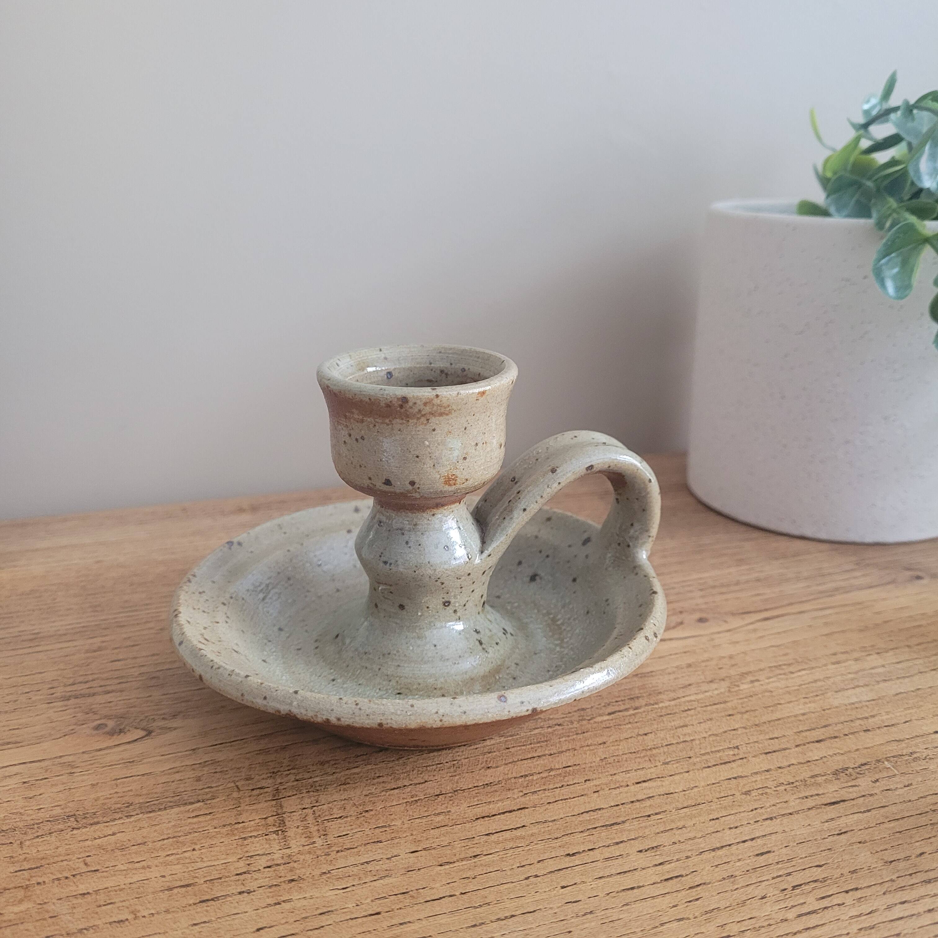 La Redoute x Selency ceramic candle holder 08 beige