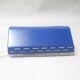 Modernist wall light with a blue pivoting shade from the 1960s.