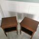 Oak bedside table