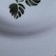 Assiette creuse style décor Badonviller Fleur Rouge ancienne dp 112144