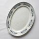 Polychrome ironstone oval dish from Creil & Montereau, "Toledo" model