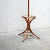 Vintage wooden parrot coat rack