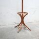 Vintage wooden parrot coat rack