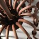 Large antique chandelier with 16 light arms