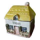 Vintage candy box with barbotine sugar