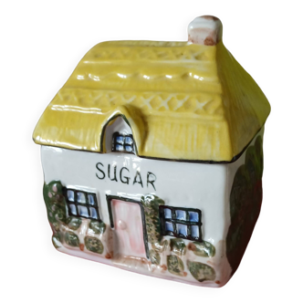 Vintage candy box with barbotine sugar