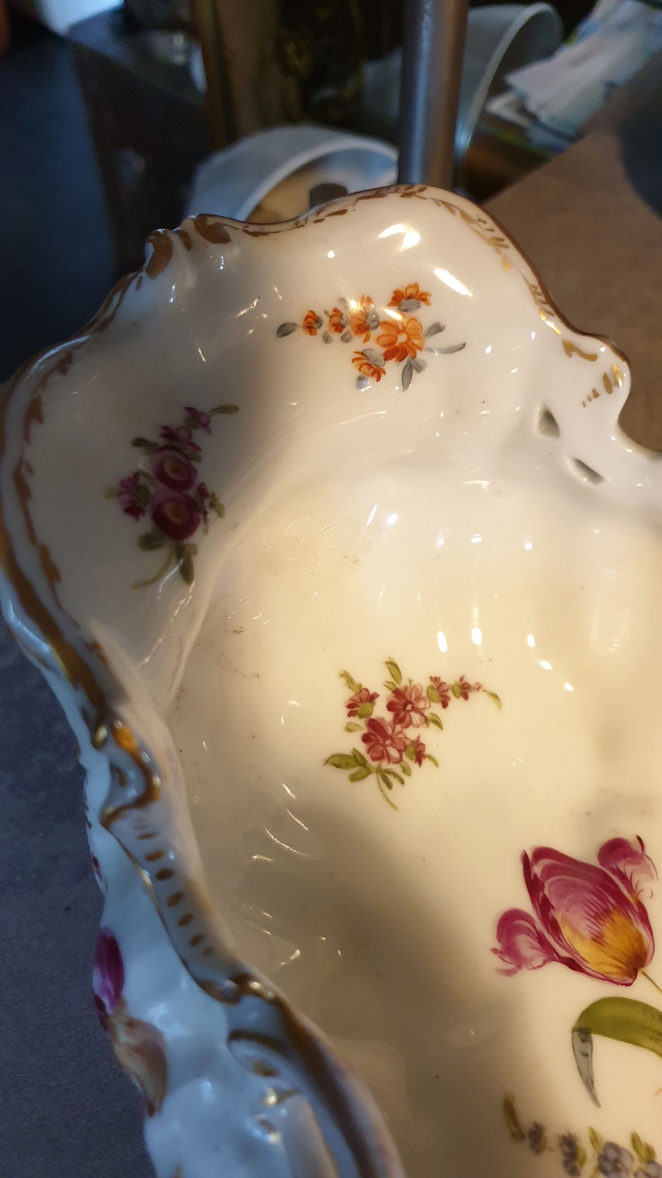 Porcelain planter XIXth