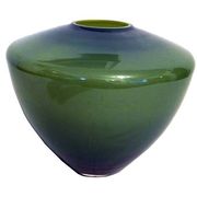 Large Vintage Vase • Incamiciato • Glass • Murano • 1960