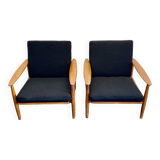 Set of 2 Kolding chairs by Erik Wörtz, Denmark